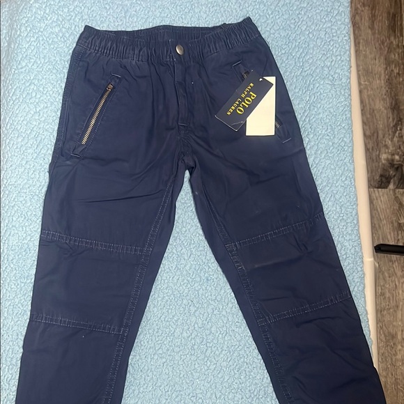 Ralph Lauren Dark Blue Cargo Trousers - Picture 1 of 6
